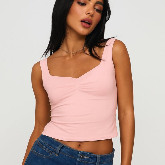 💕 Princess Polly Rehna Top in Pink — Size 8 (US 4) - Picture 1 of 8